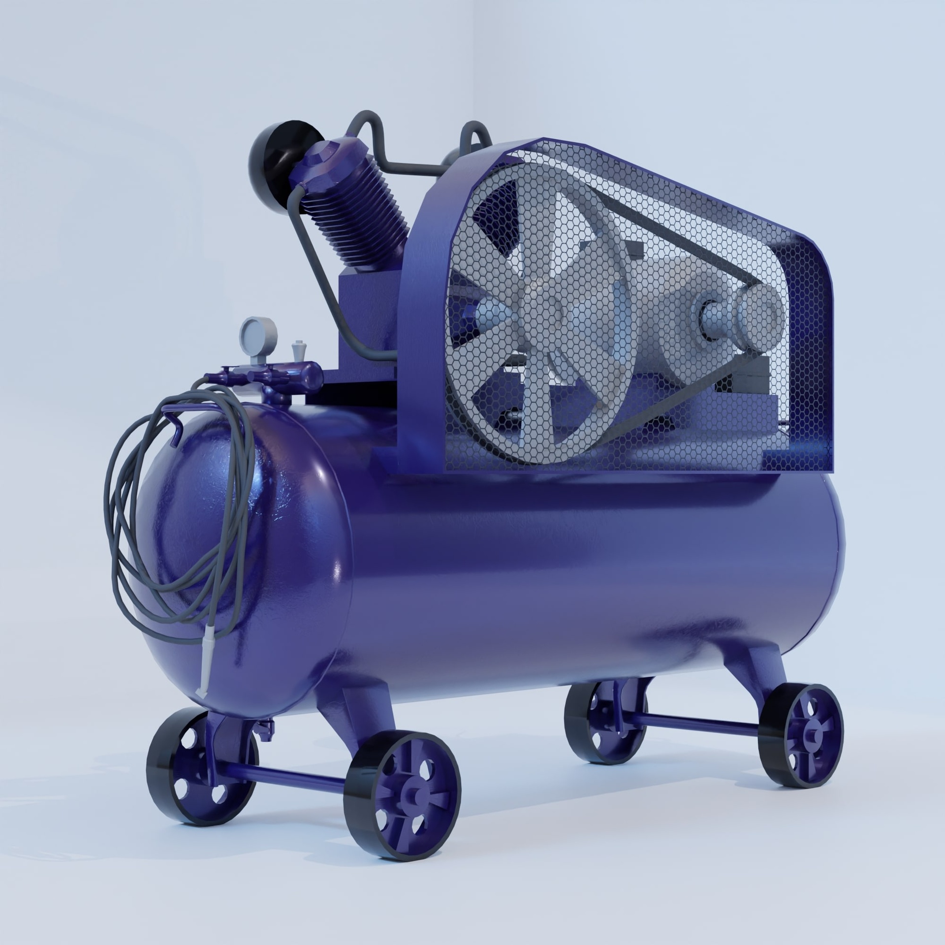 Media 1 for listing Air Compressor 3D Model