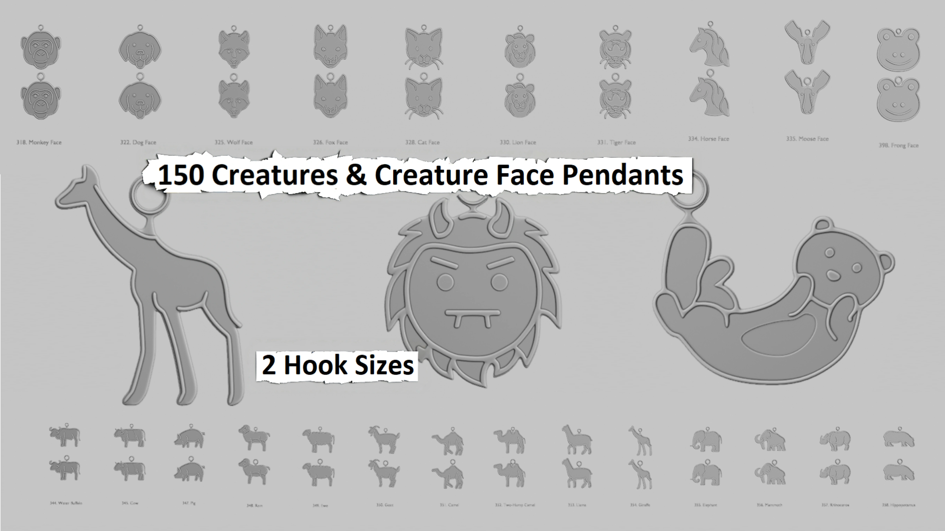 Creature Face Tutorial 🧬 Creatures & Creature Face Pendants Megapack | Fab