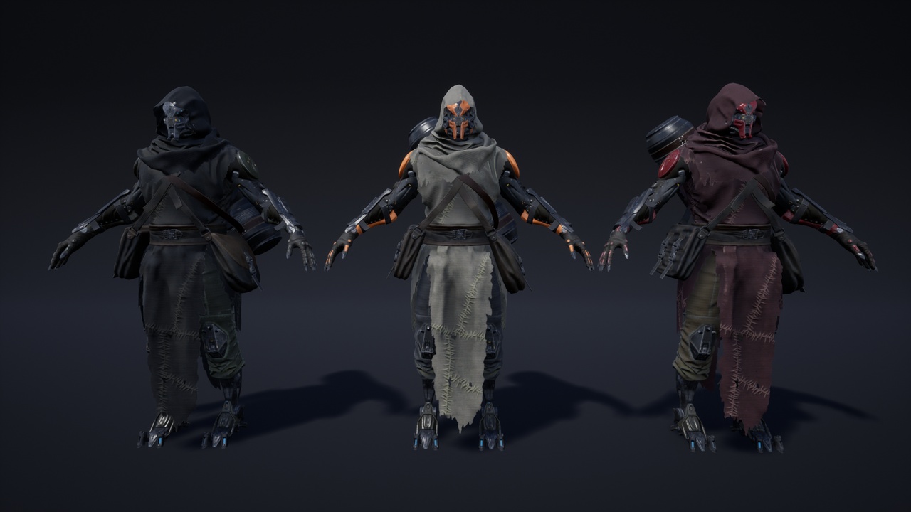 图片[2]-赛博机器人-Sci-Fi Character 05 (Crow)-虚幻社区