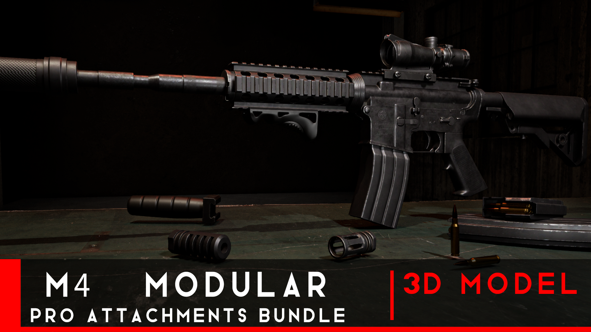 M4 | Modular M4 Rifle | Fab