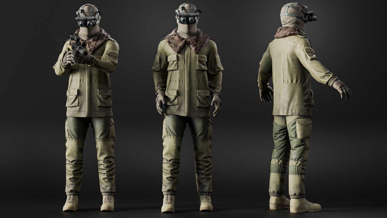 Media 1 for listing modular russian soldier