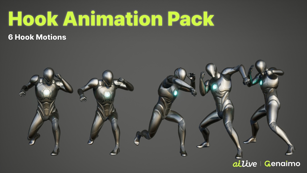 Media 1 for listing Hook Animation Pack