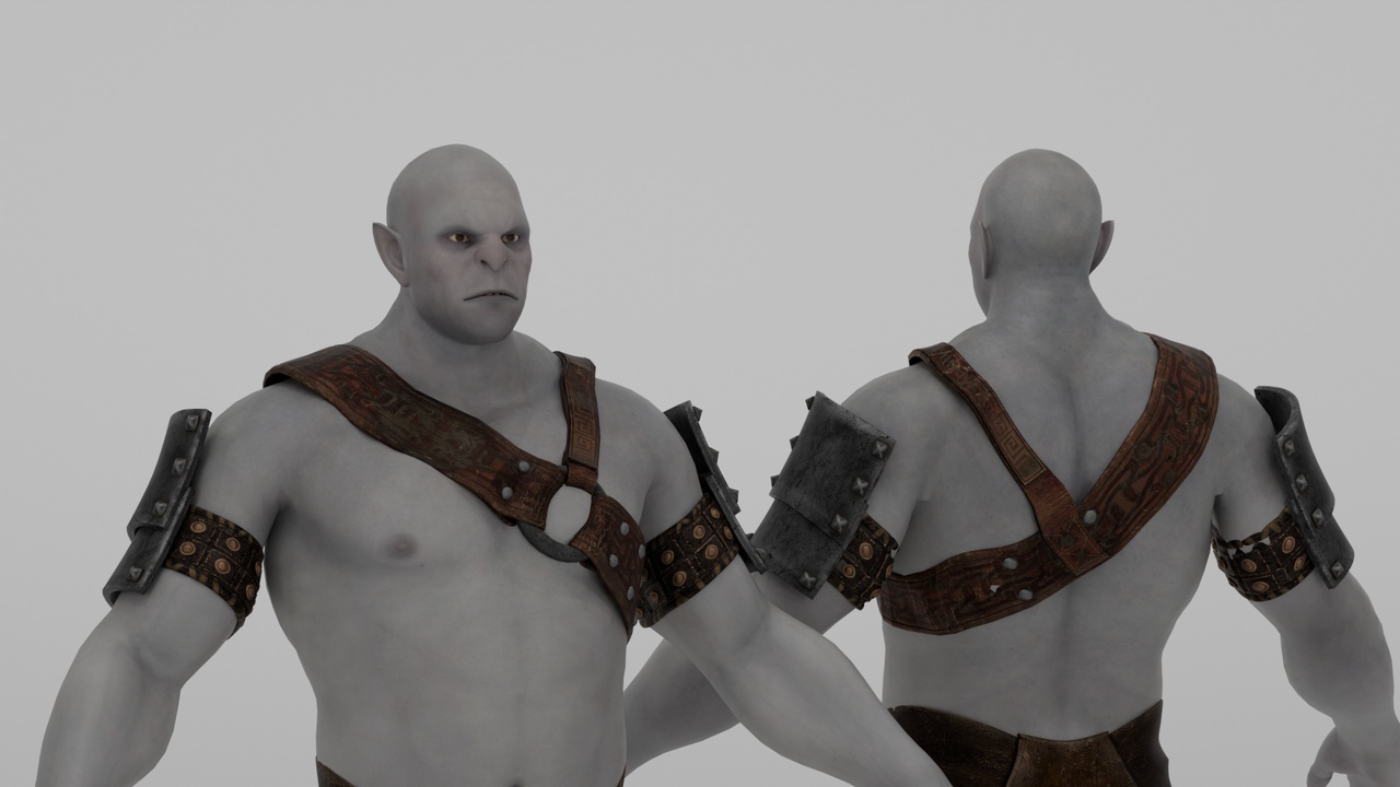 File multimediali per l'articolo Goblin Warrior | Metahuman Editable Character: 1