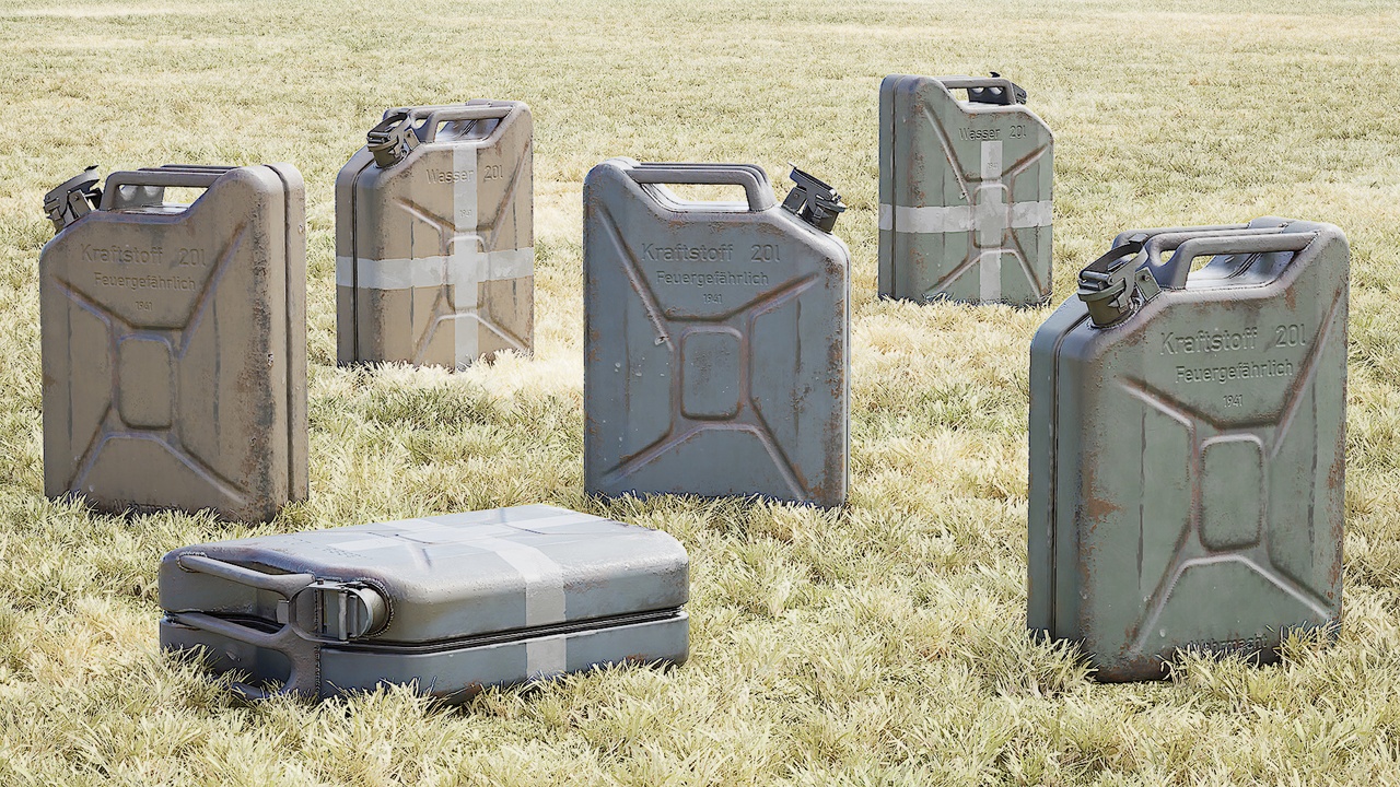 Media 1 for listing WWII German Jerry Cans
