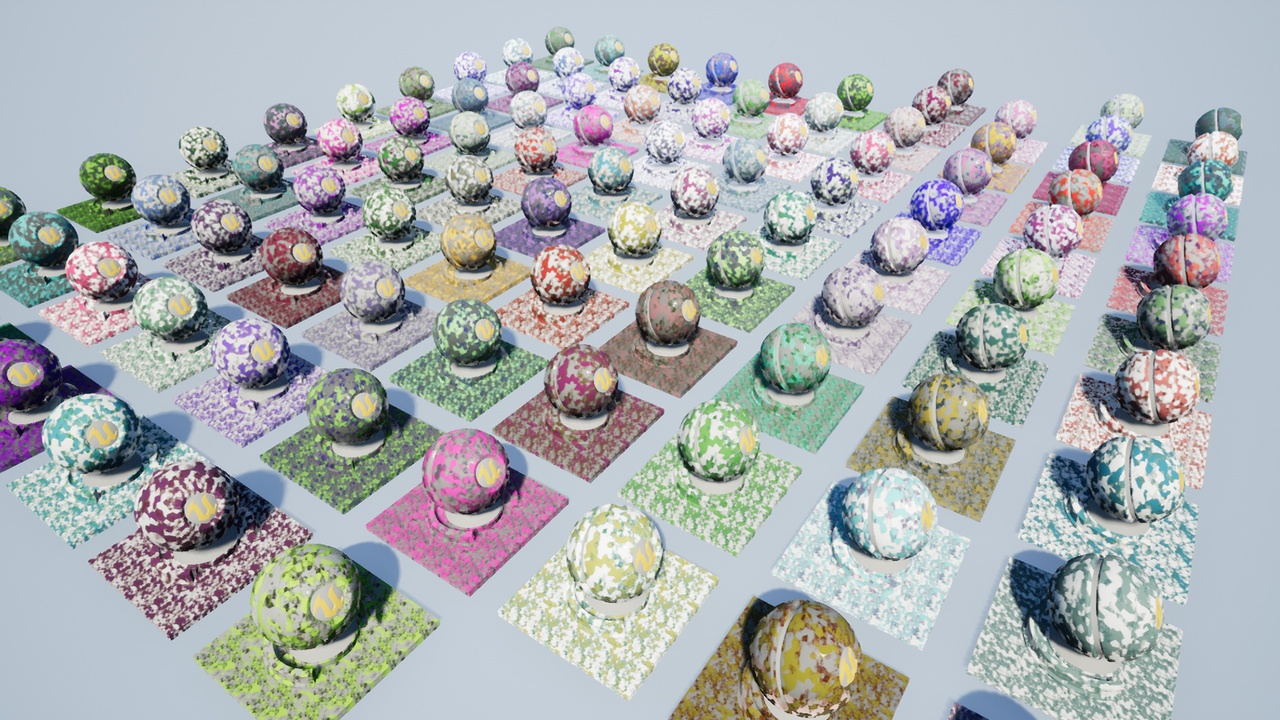 Media 1 for listing Camo Material Pack