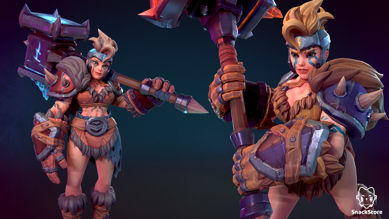 Медиа 1 для объявления Stylized Character (Tirsa Lightningstrike)