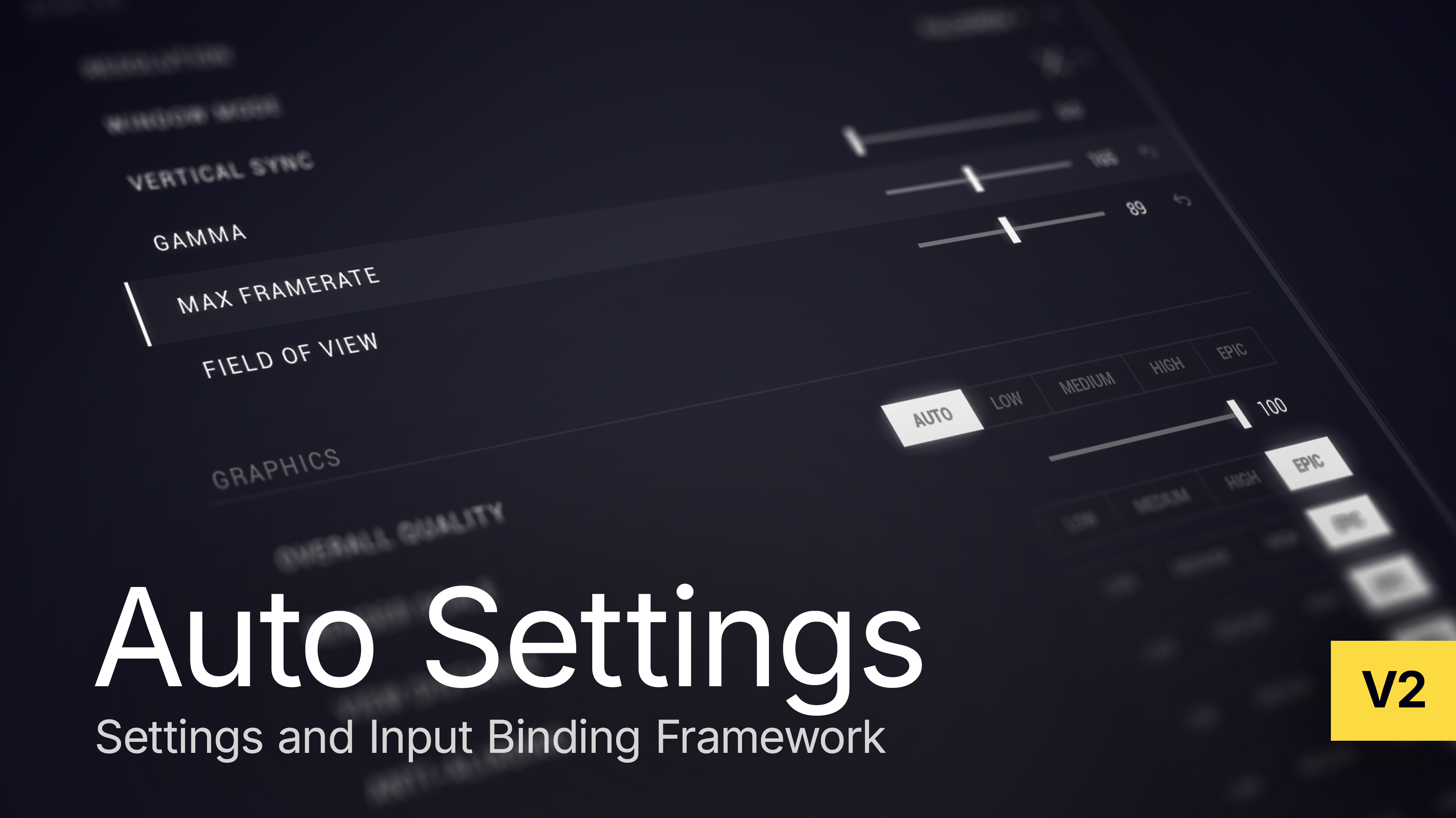 Auto Settings | Fab
