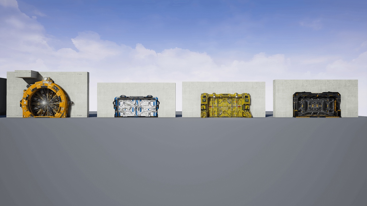 Media 1 for listing Animated SciFi Gates