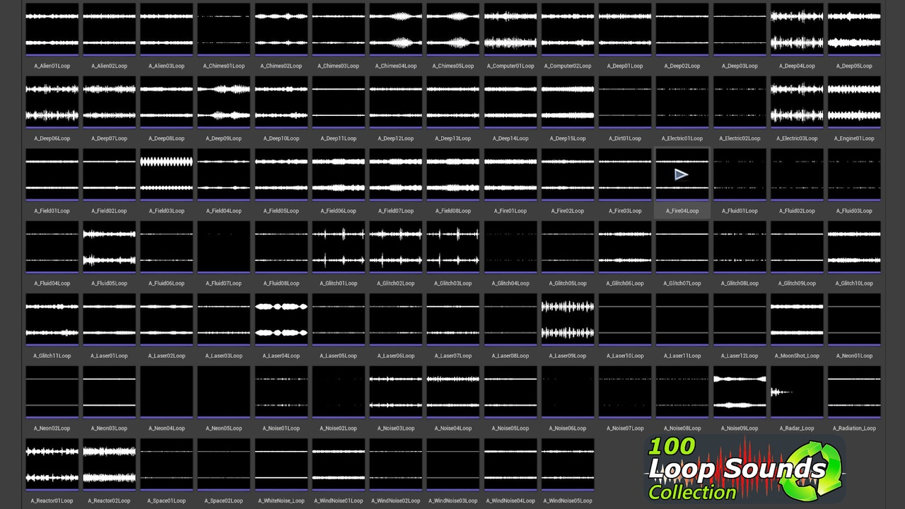 100 Loop Sounds | Fab