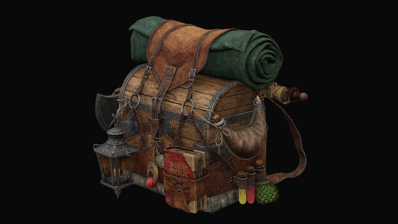 Media 1 for listing Dark Magic Chest Backpack