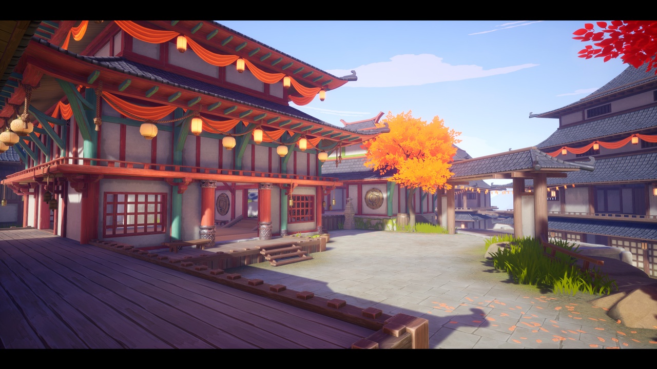 Media 1 for listing Stylized Japanese Temple