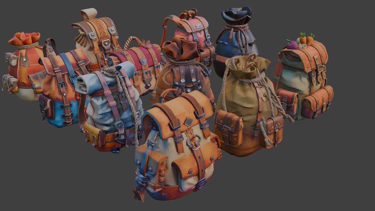 Media 1 for listing Stylized Backpacks🎒