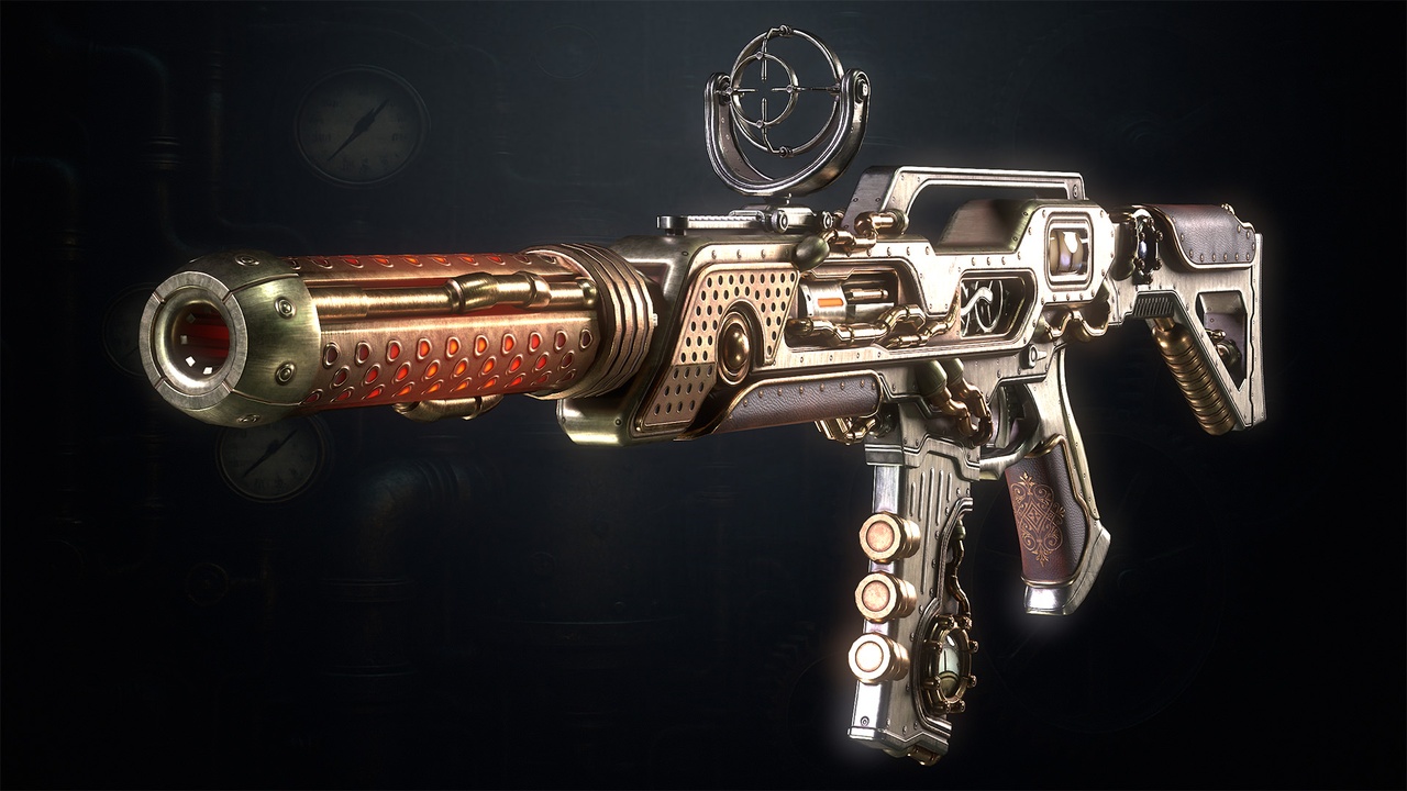商品 SteamPunk Assault Rifle 的媒体 1
