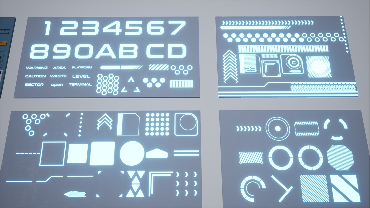 Media 1 for listing SCI FI DECALS