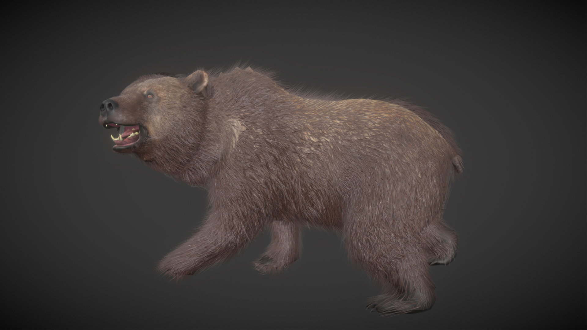 Red Bear Unity Model Game Ready Realistic Bear Rigged And Animated Pack (UE5 + Unity) | Fab