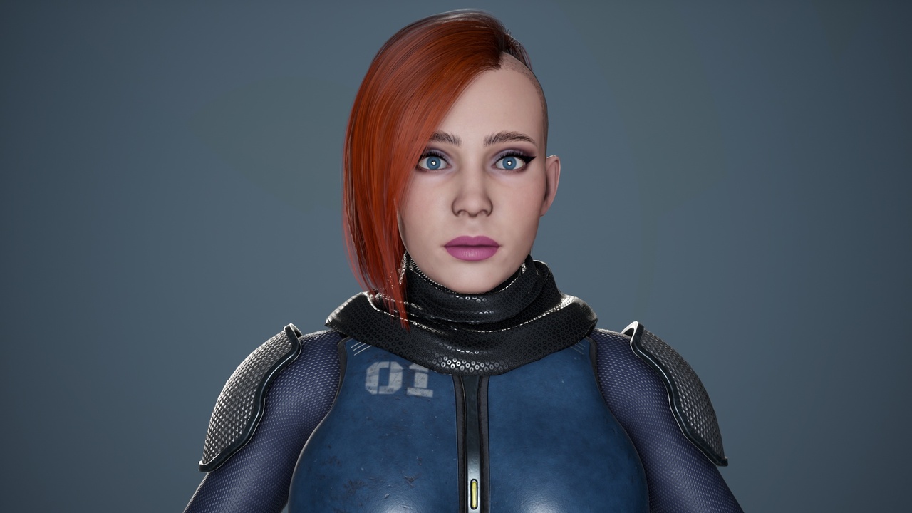 商品 Sci-Fi Female Soldier Modular 01 的媒体 1