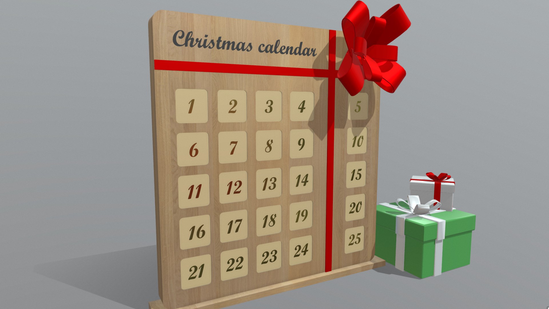 Christmas calendar | Fab