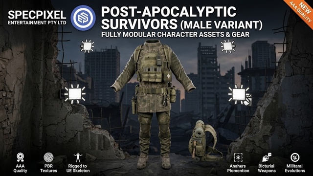 Post Apocalyptic Survivors (Male Variant)