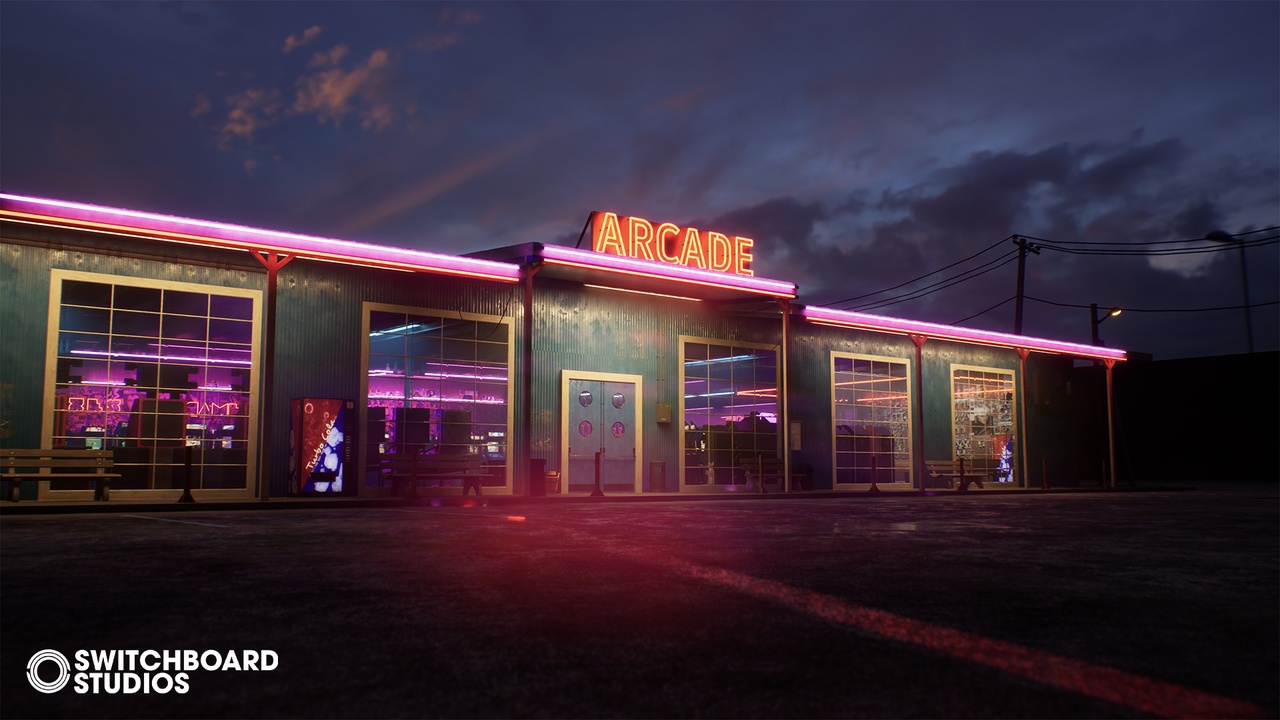 Arcade Game Saloon