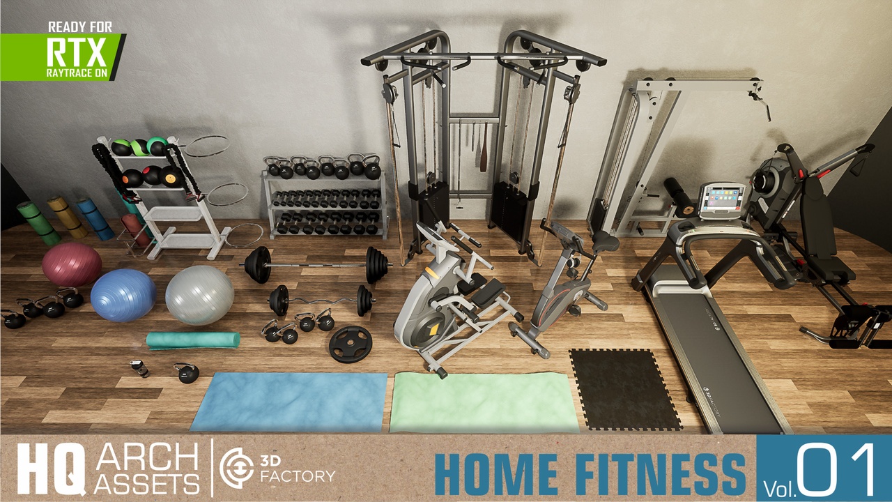 商品 HQ Home Fitness Vol. 1 的媒体 1