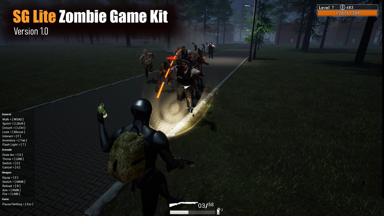 Media 1 for listing SG Lite Zombie Game Kit V.1