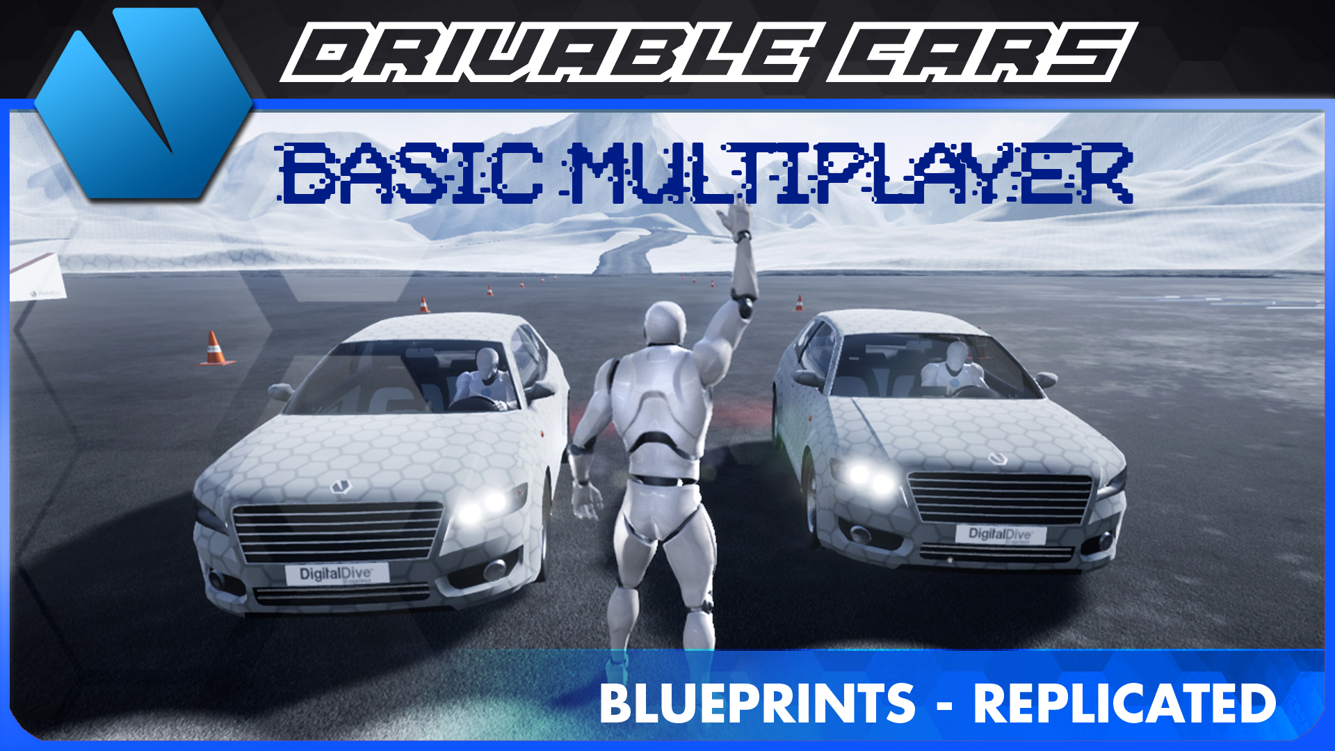 Drivable Cars: Basic Multiplayer Pack | Fab