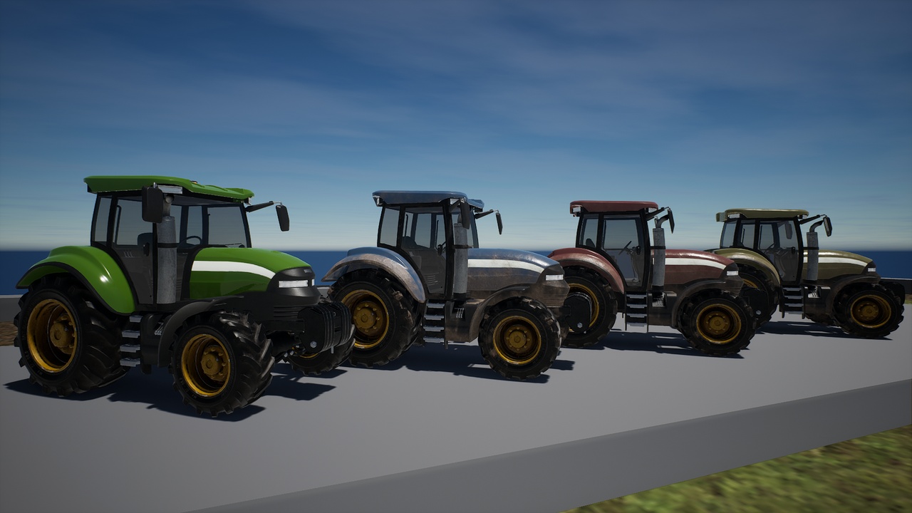 出品Replicated Drivable Tractorのメディア1