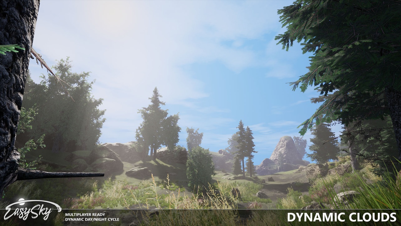 Media 1 for listing EasySky Multiplayer Ready Dynamic Day / Night Cycle