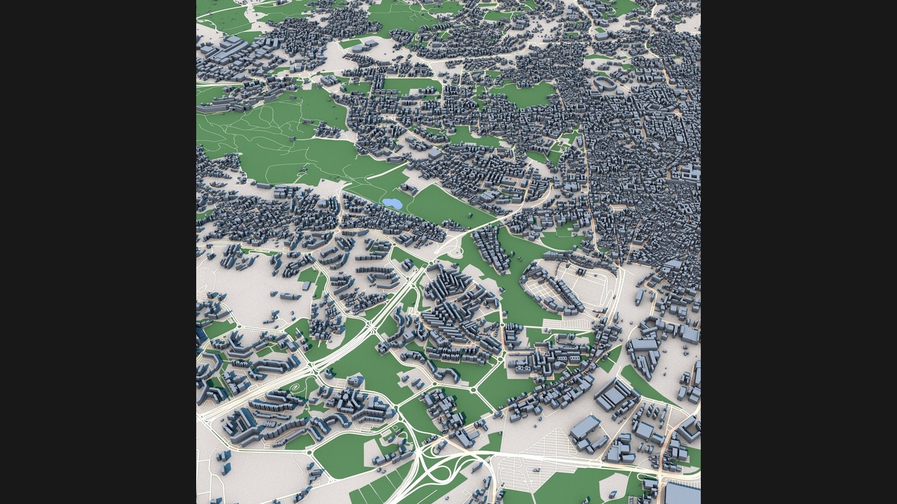Media 1 for listing Catania City Italy | Detailed Urban Landscape 3D Model