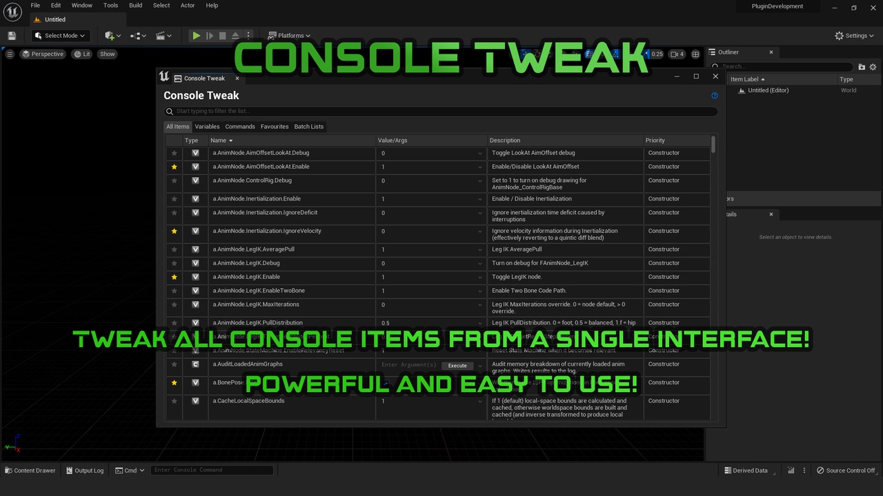 Media 1 for listing Console Tweak