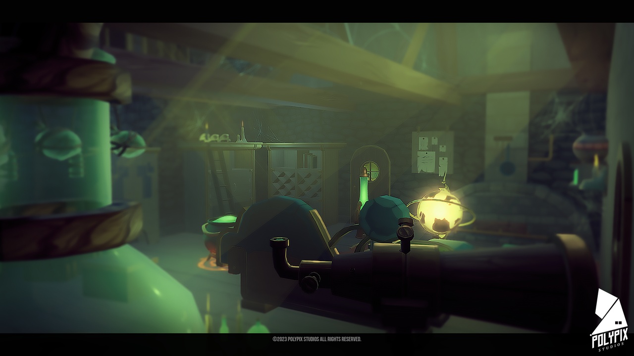 Media 1 for listing Stylized Witch Interior