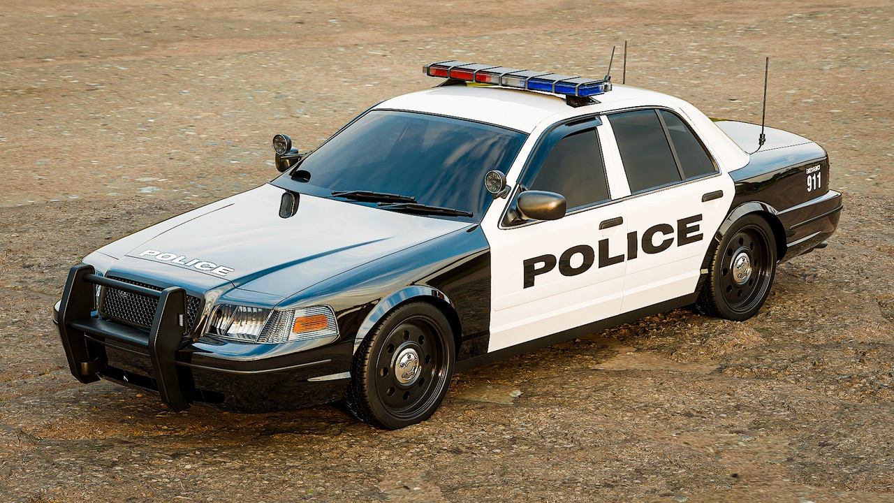 Media 1 for listing American Sedan Police Car