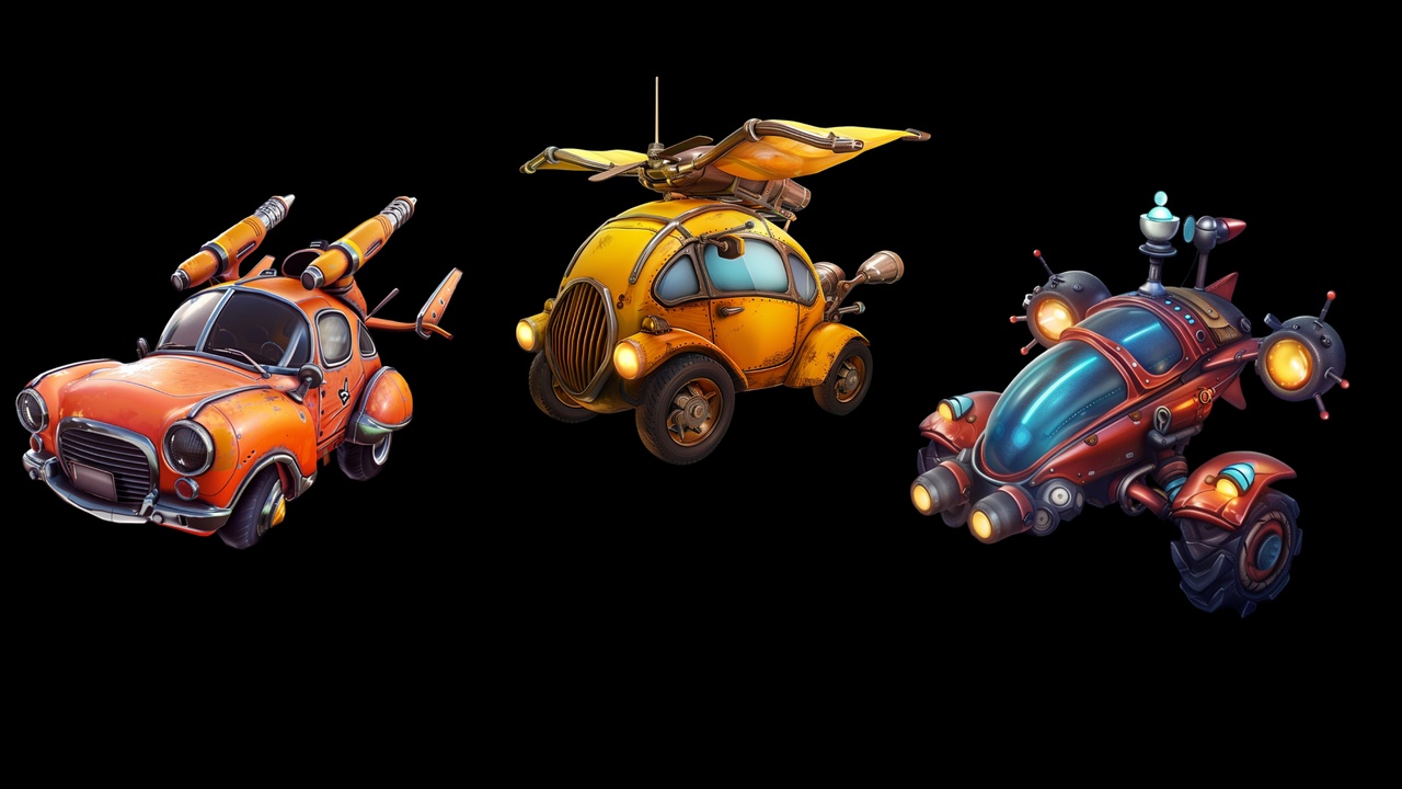 商品 Fly Cars - Icons Pack 的媒体 1