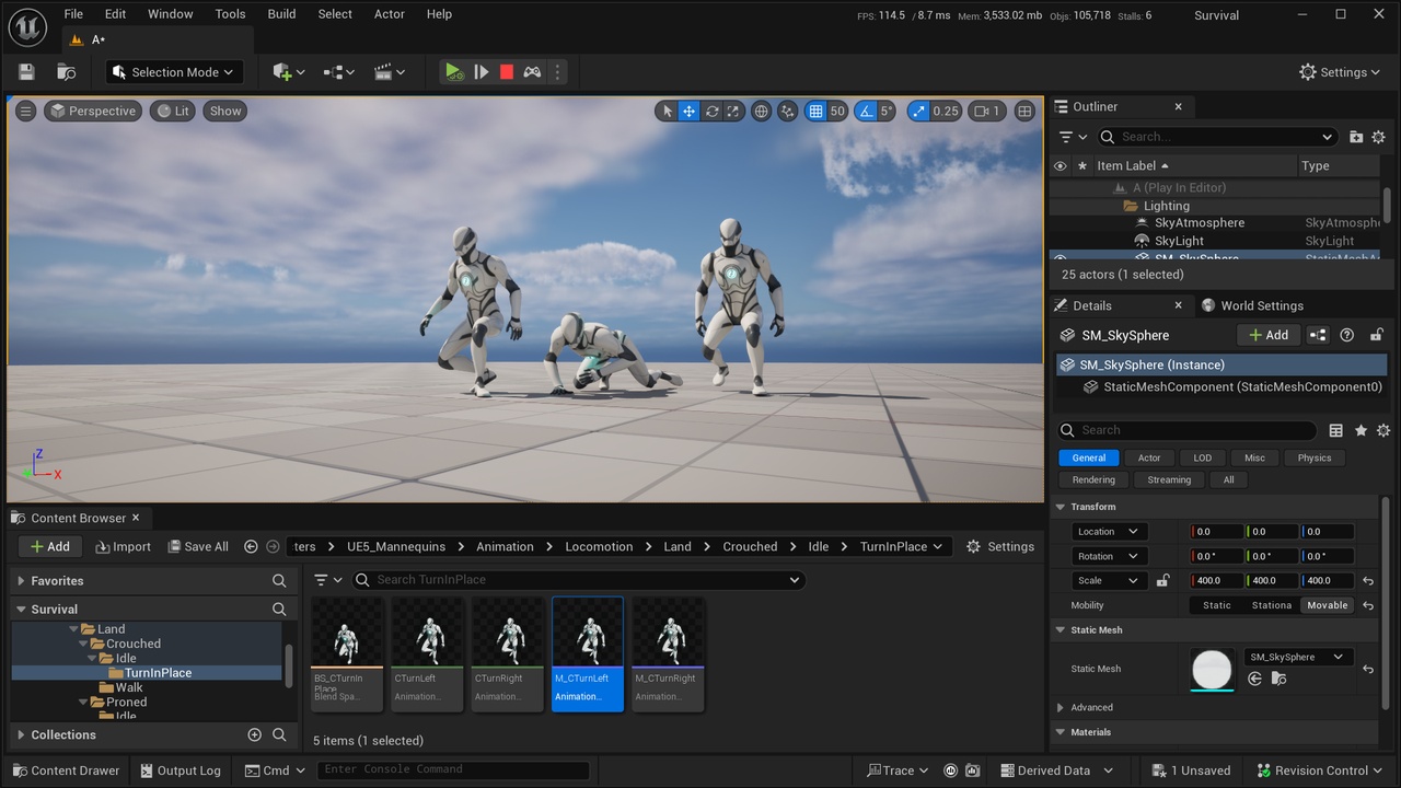 Media 1 for listing Locomotion Animation Pack I