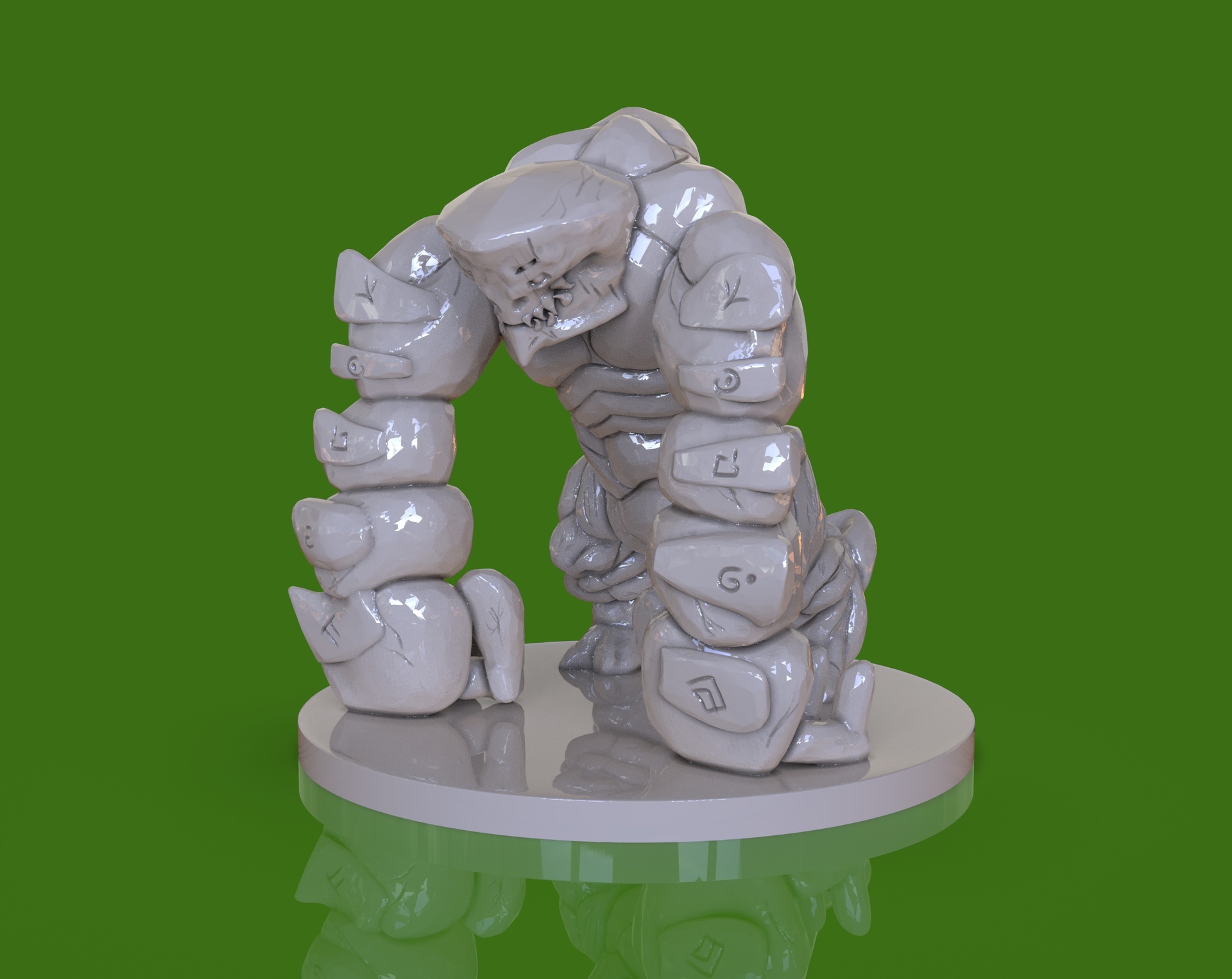 Media 1 for listing Golem Sculpture