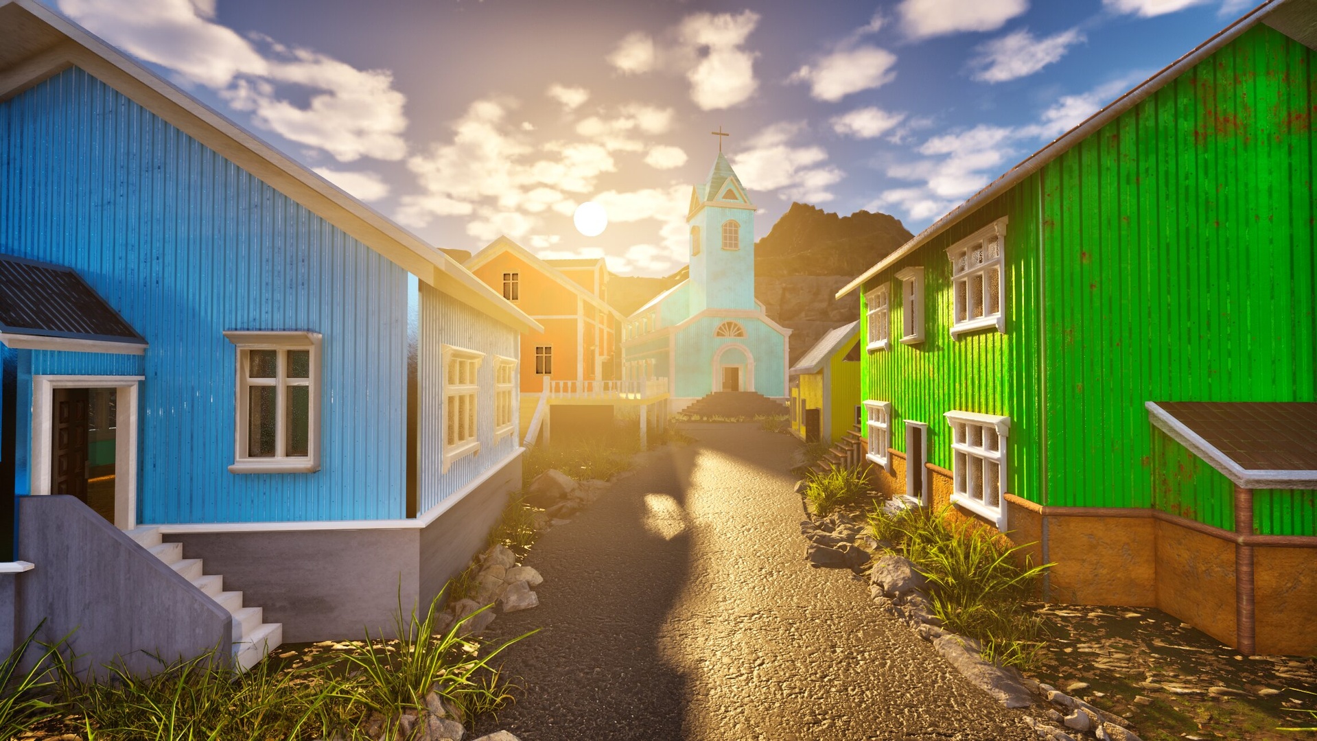 Media 1 for listing Coastal Nordic Town With Interiors