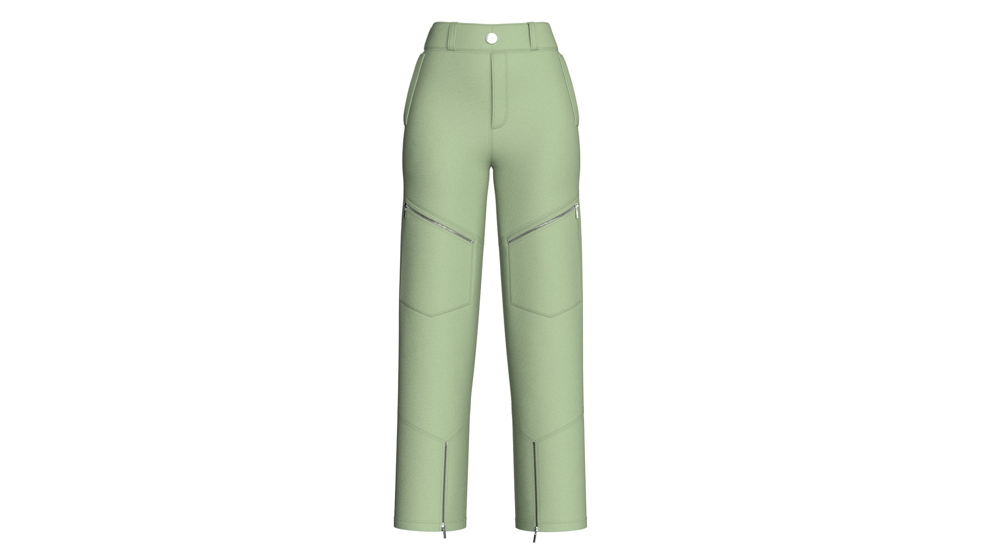 Media 1 for listing Girls Zip - Detail Cargo Pant | High Poly