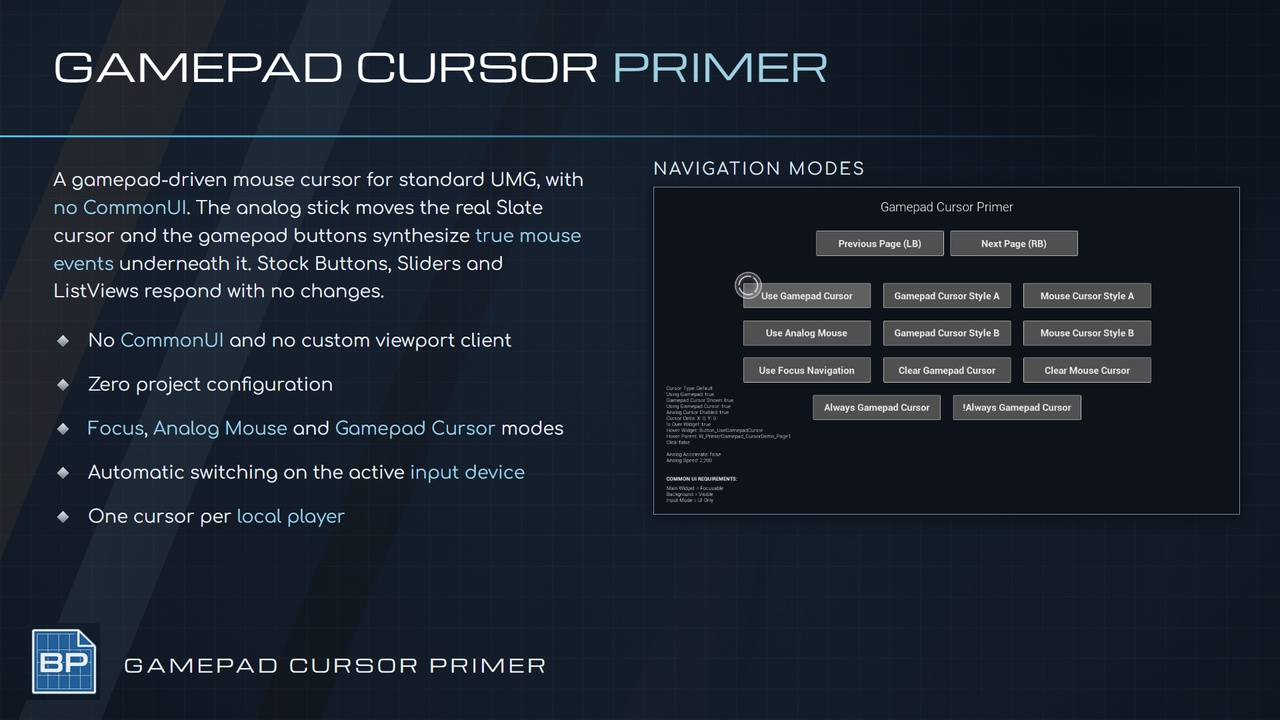 Media 1 for listing Gamepad Cursor Primer