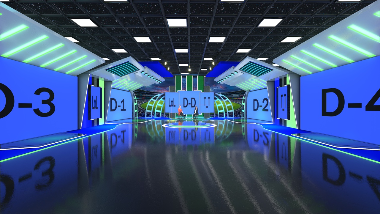 Media 1 for listing VORTEX D – Modular Sports Broadcast & Debate Studio