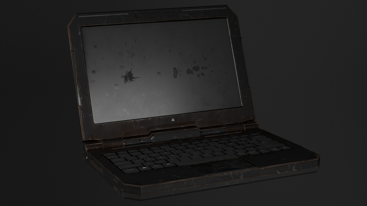 Media 1 for listing Post-apocalyptic Laptop