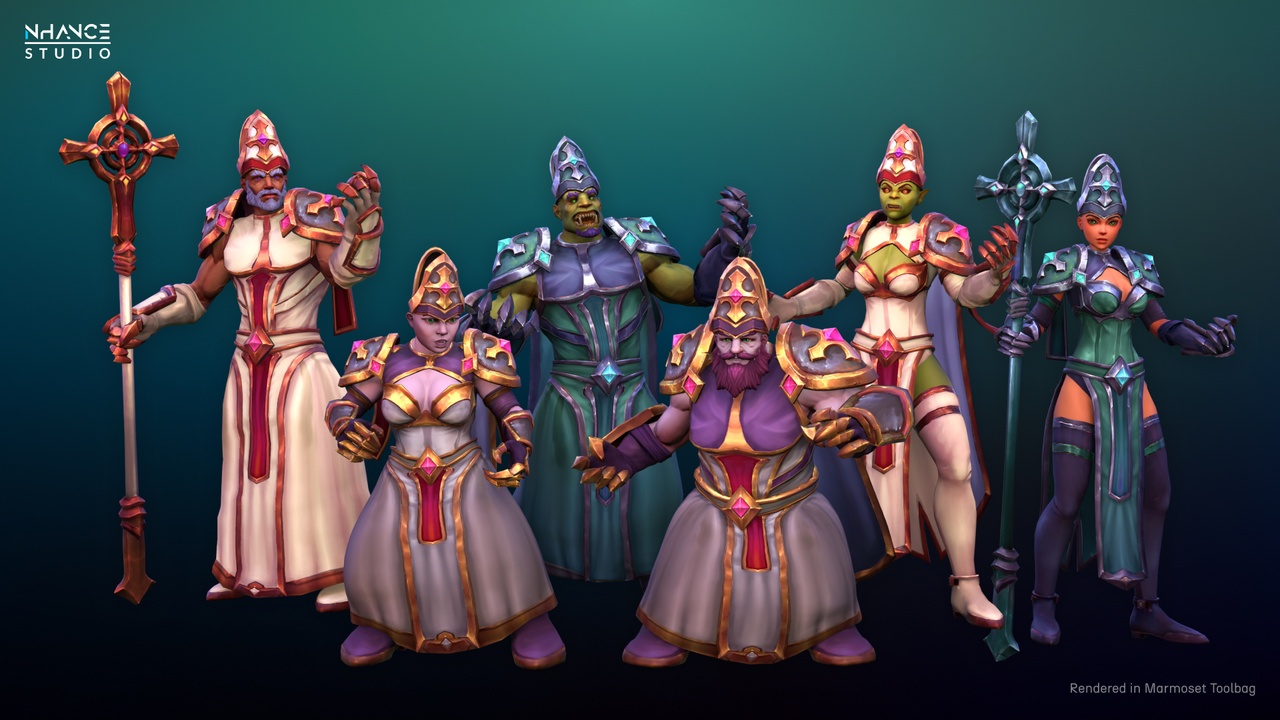 Media 1 for listing Stylized Cleric Outfit