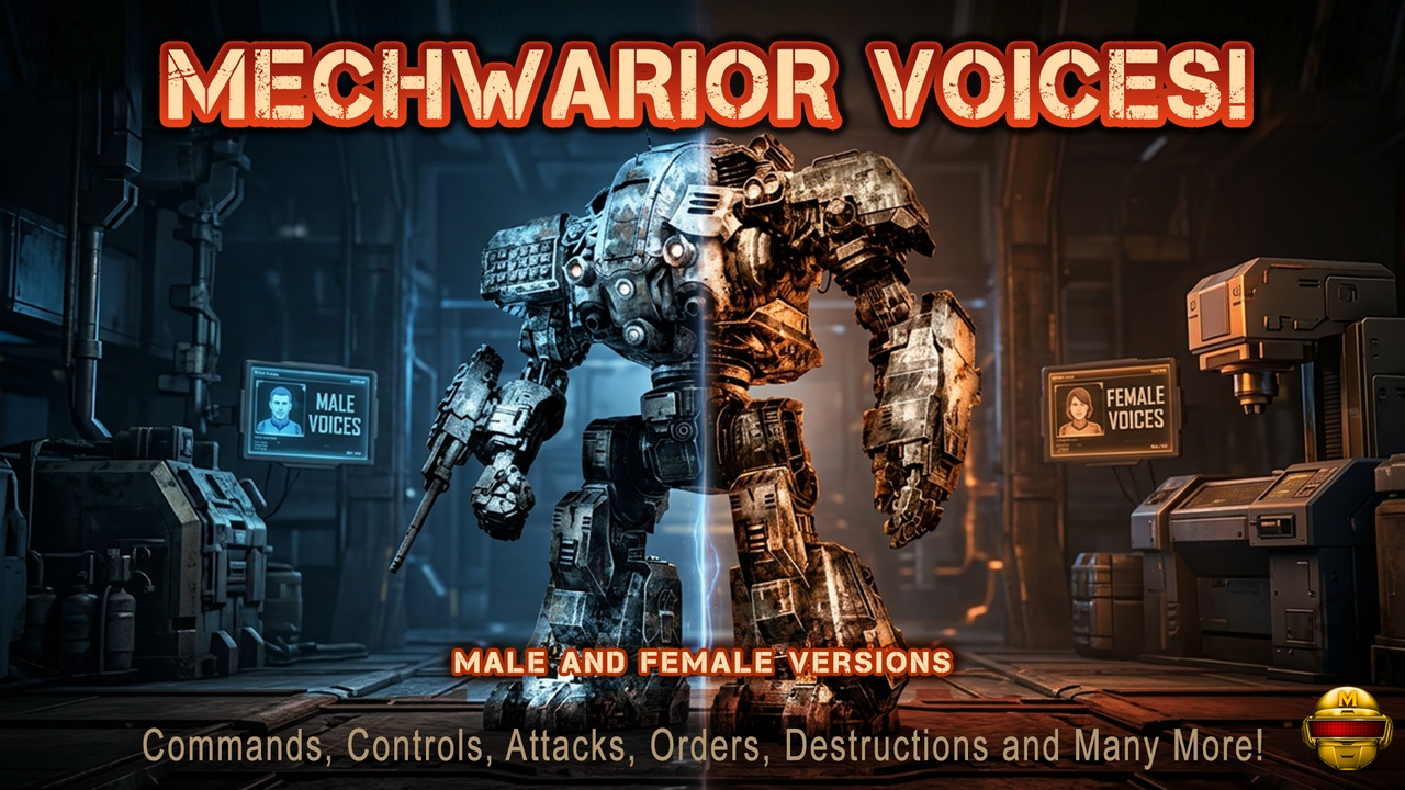 Media 1 for listing MechWarrior Combat Voice Line Commands