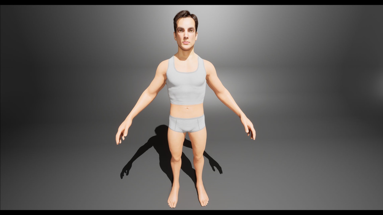 Media 1 for listing Man 4 - Editable Metahuman Character