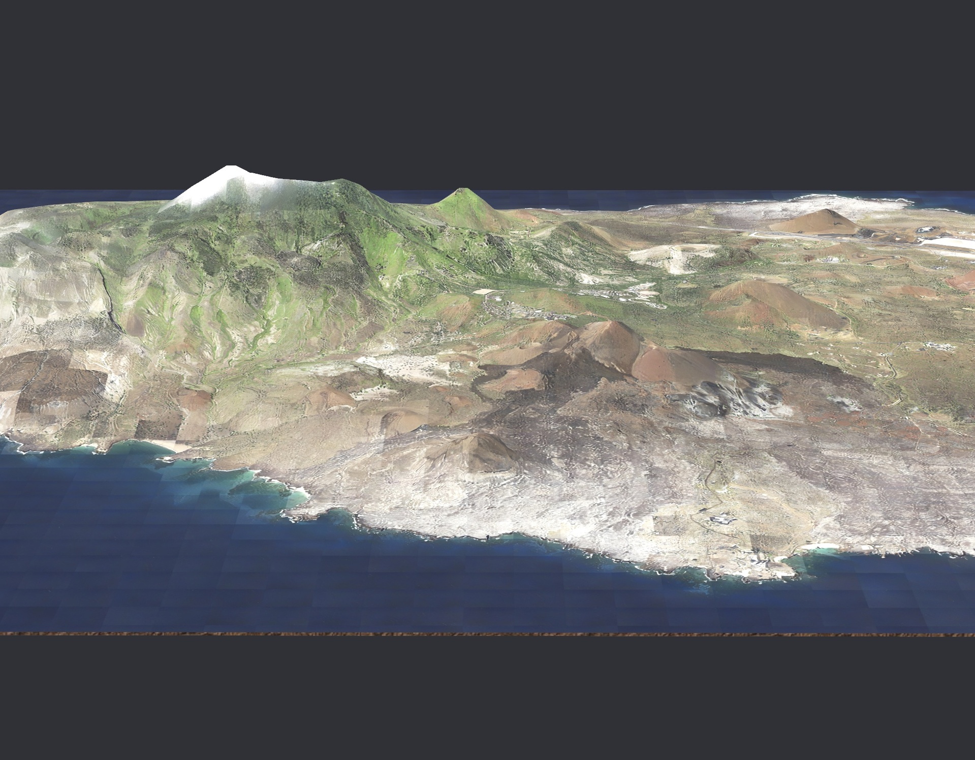 Media 1 for listing Ascension Island - Volcanic Island in the middle of Atlantic 3D Terrain Model