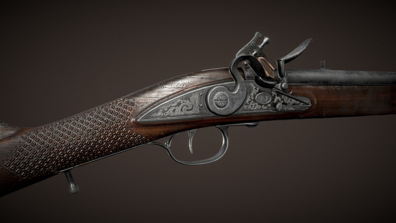 Media 1 for listing Shotgun Ferguson rifle 1770