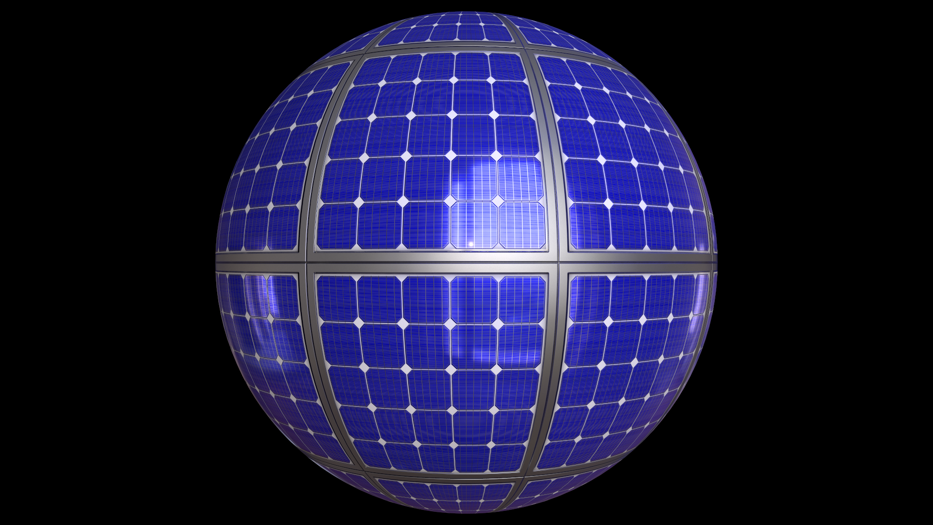 Metaaidc Solar Power Ultra Realistic 4K Solar Panel PBR Material 3 | Fab
