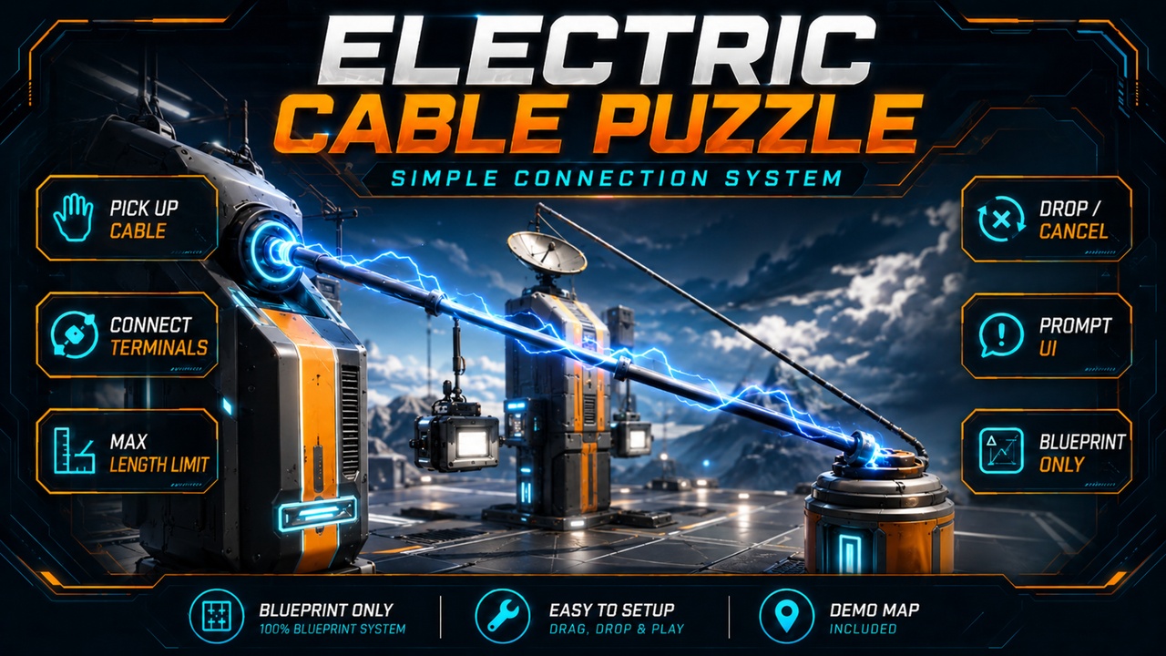 Media 1 for listing Electric Cable Puzzle | Simple Connection System