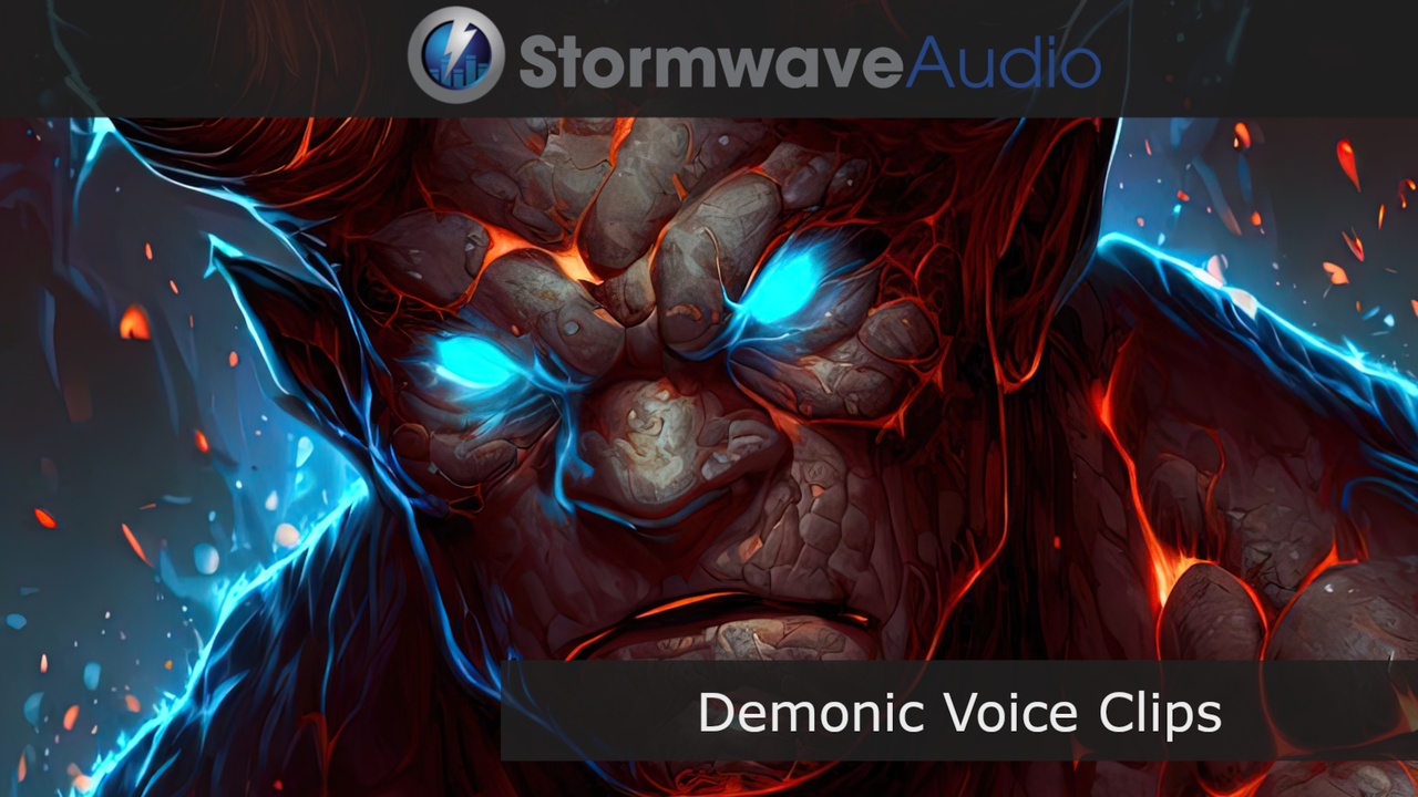 Media 1 for listing Demonic Voice Pack