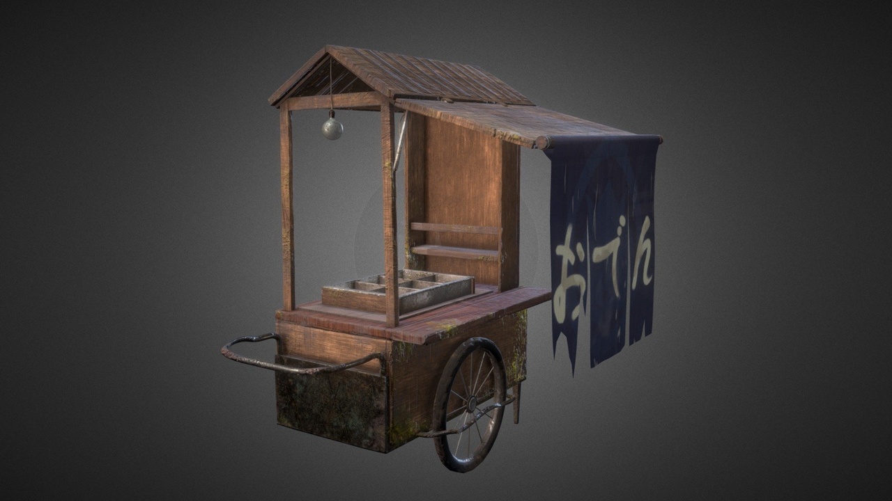 Media 1 for listing Oden Stand - Lowpoly Game Asset