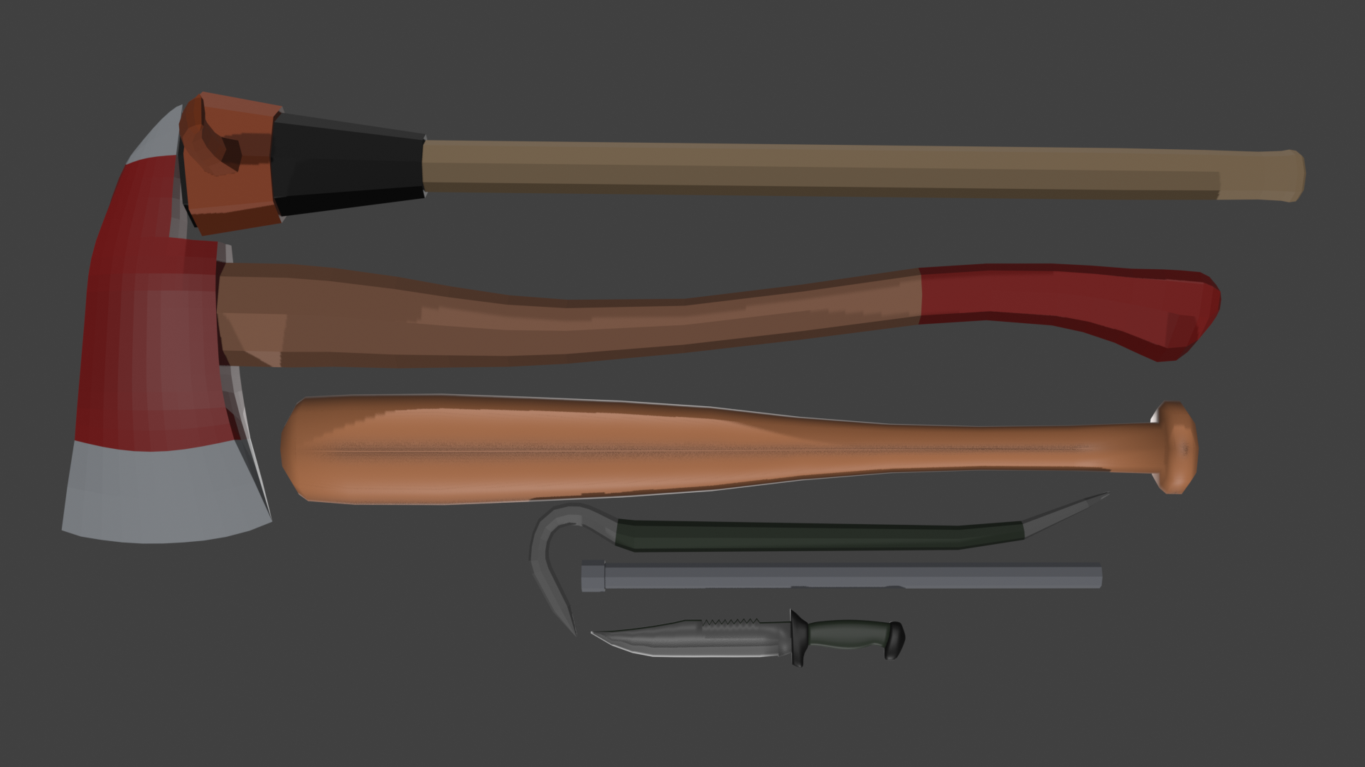 melee weapons | Fab